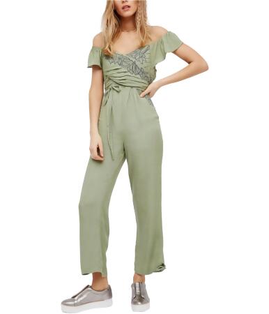Free People Womens In The Moment Jumpsuit - 10