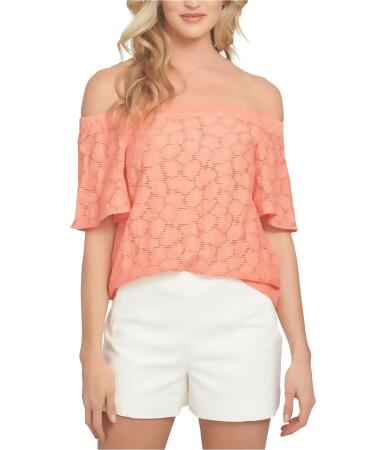 1.State Womens Flounce Knit Blouse - XL