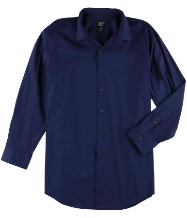 Alfani Mens Stretch Solid Button Up Dress Shirt - 15 1/2