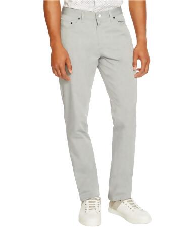 Kenneth Cole Mens Straight-Fit Casual Trousers - 32