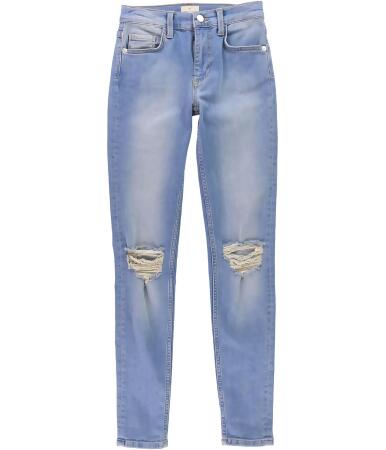 French Connection Womens Ripped Skinny Fit Jeans - 10