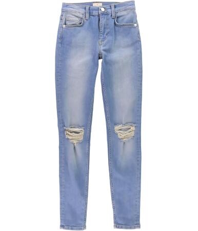 French Connection Womens Ripped Skinny Fit Jeans - 10