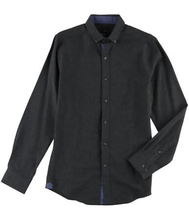 Bar Iii Mens Slim Contrast Button Up Dress Shirt - 14 1/2