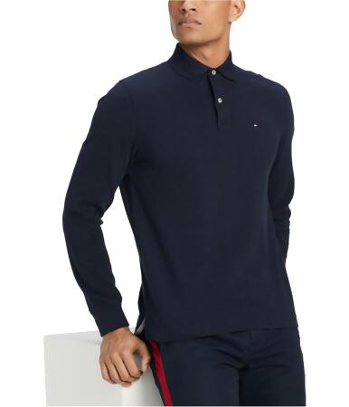 UPC 715676277617 product image for Tommy Hilfiger Mens Ls Rugby Polo Shirt - XX-Large | upcitemdb.com