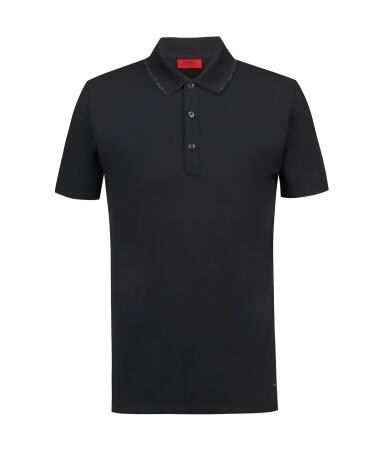 UPC 747476094521 product image for Hugo Boss Mens Slim-Fit Rugby Polo Shirt - Small | upcitemdb.com