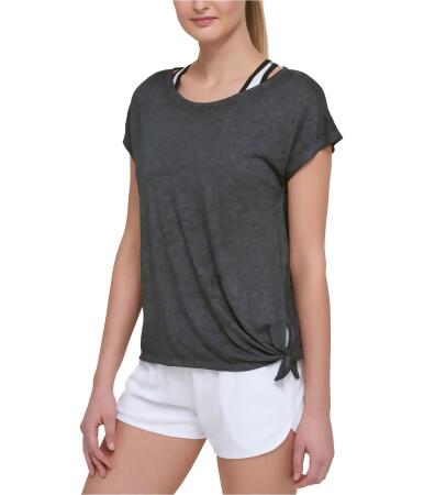 UPC 190607796946 product image for Tommy Hilfiger Womens Side Slit Basic T-Shirt, Style # Tp71284t - Small | upcitemdb.com