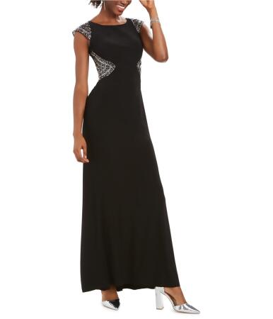 UPC 689886410778 product image for Vince Camuto Womens Beaded Cap Sleeve Gown Dress Style # Vcma0104 - 6 | upcitemdb.com