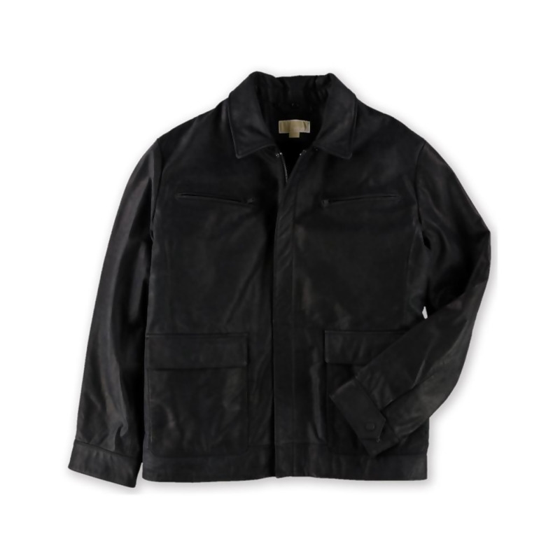 mens michael kors bomber jacket