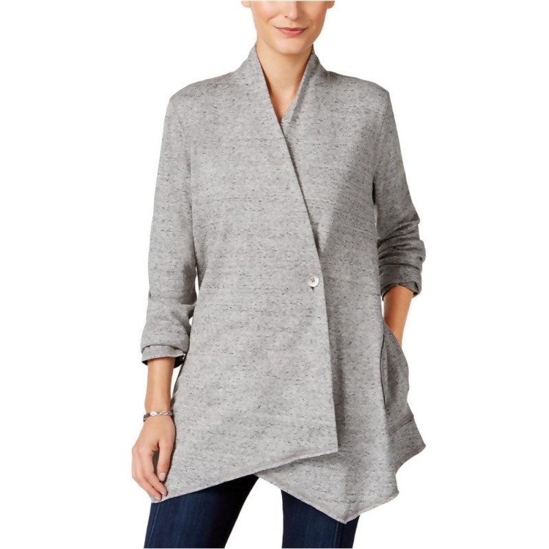 draped cardigan sweater