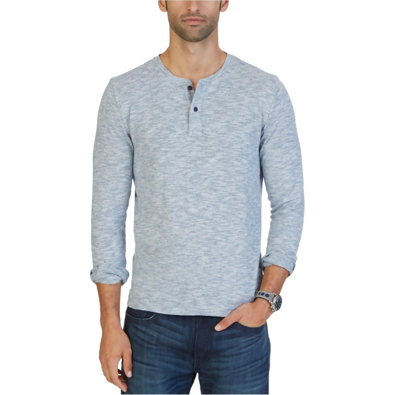 henley shirt long sleeve slim fit