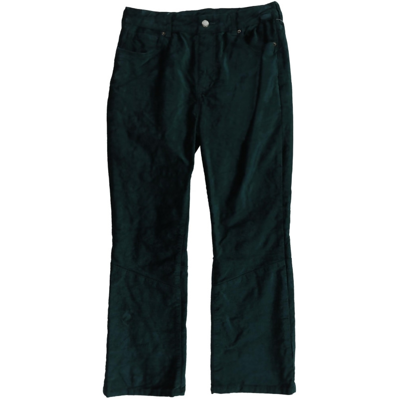 free people velvet flare pants