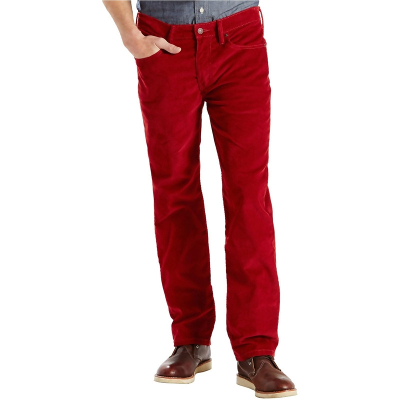 levi's red corduroy pants