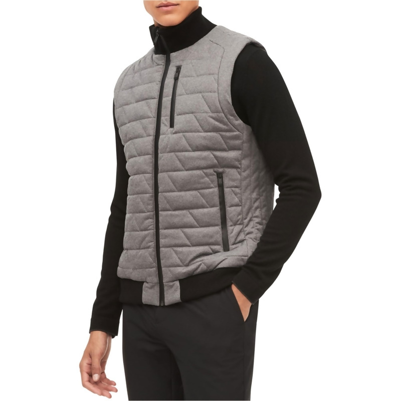 calvin klein quilted puffer vest