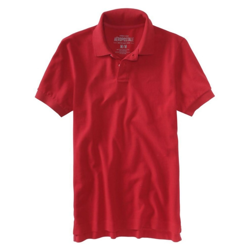 mens solid polo shirts