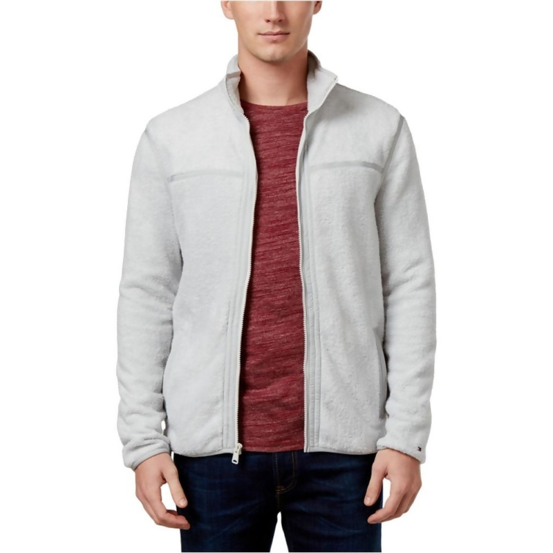 full zip knit sweater