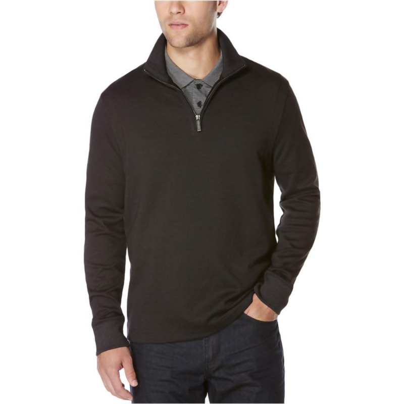perry ellis quarter zip sweater