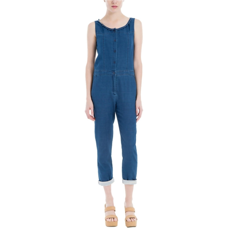 women's denim rompers and jumpsuits