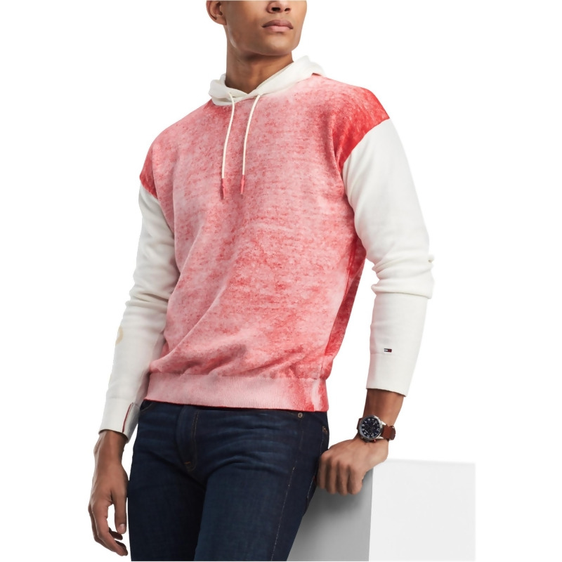 mens color block sweatshirt