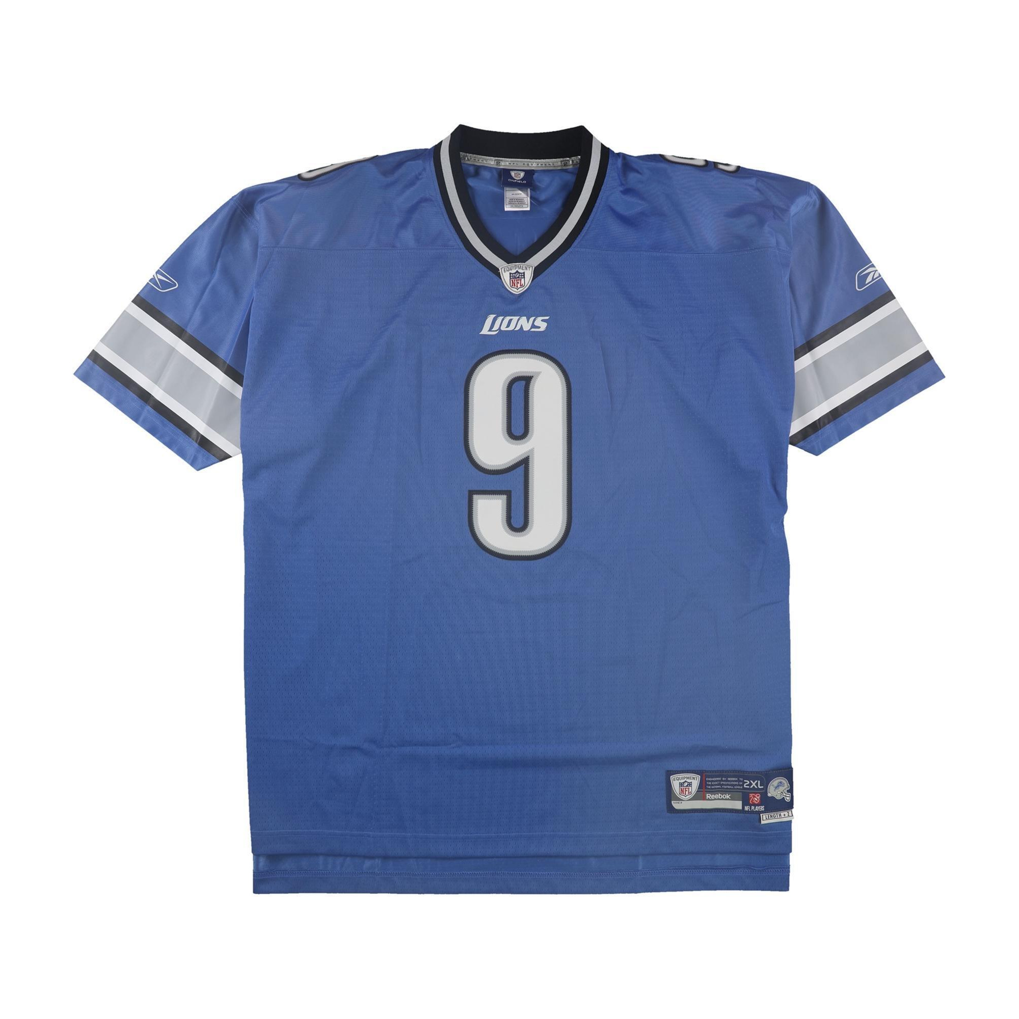 ONFIELD Mens Detroit Lions #9 Jersey, Style # 7048A-1 alternate image