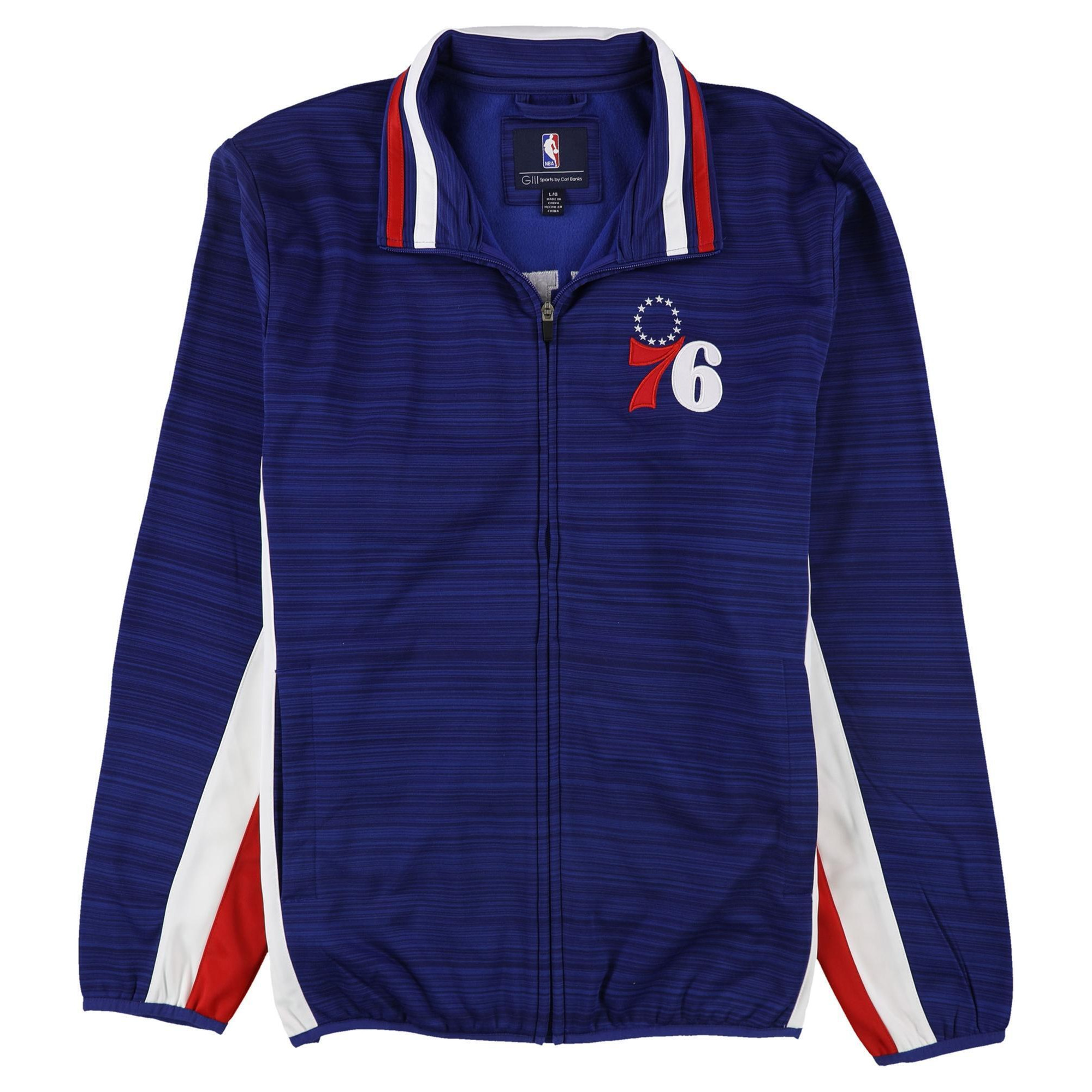 G-III Sports Mens Philadelphia 76ers Track Jacket, Style # LA13A678 alternate image