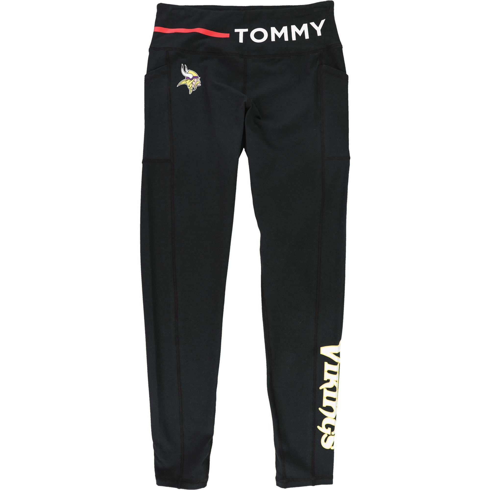 Tommy Hilfiger Womens Minnesota Vikings Compression Athletic Pants, Style # 6U20B128 alternate image