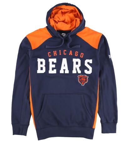 G-III Sports Mens Chicago Bears Hoodie Sweatshirt, Blue, Large