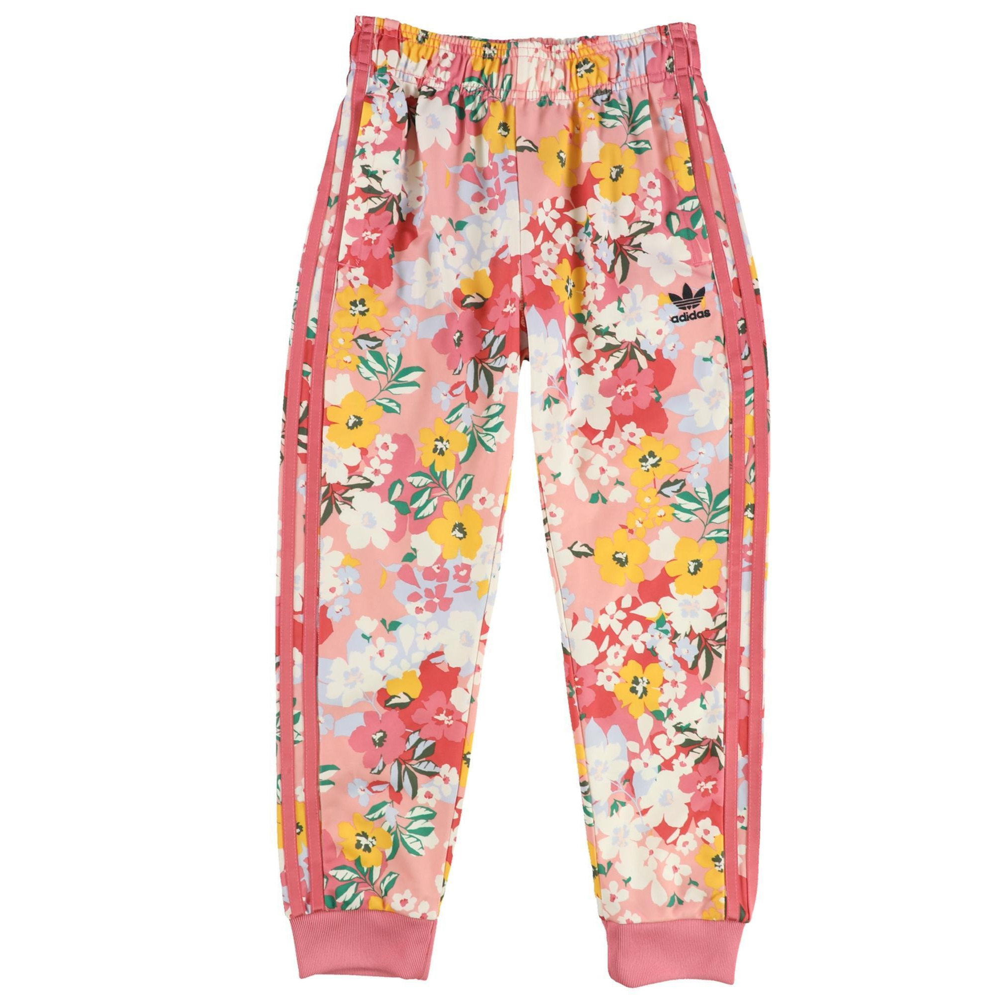 Adidas Girls Floral Athletic Track Pants, Style # GN4210-B alternate image