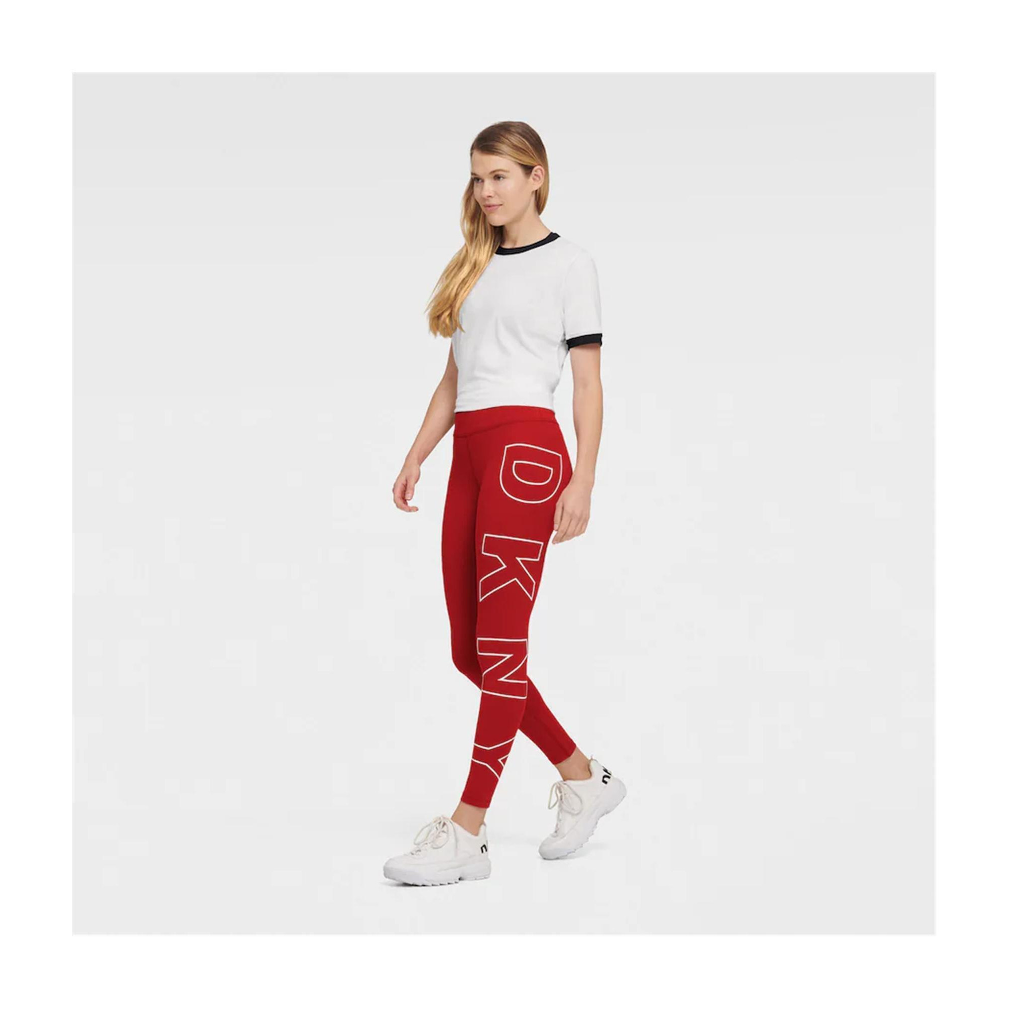 DKNY Womens Kansas City Chiefs Compression Athletic Pants, Style # DS00Z120 alternate image