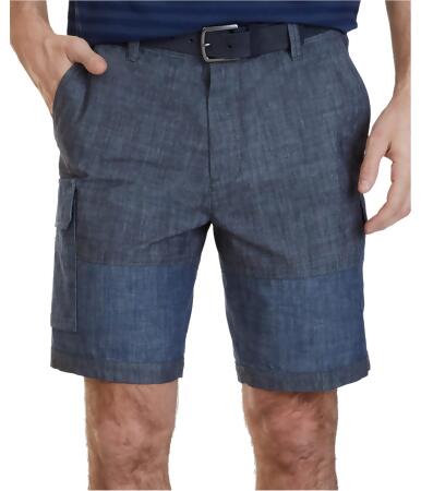Nautica Mens Colorblock Casual Cargo Shorts, Style # B72500 alternate image