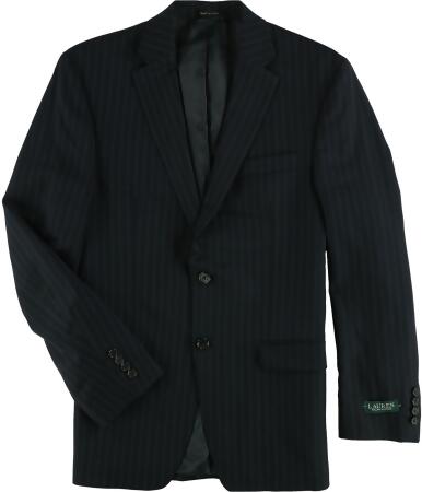 Ralph Lauren Mens Pinstripe Two Button Blazer Jacket, Style # LETO31RZ2234-A alternate image