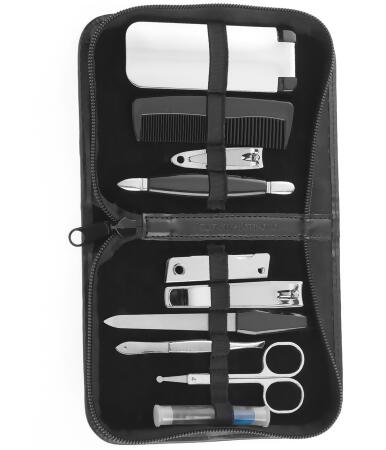 Perry Ellis Womens 10 Piece Mani Pedi Tool Set, Style # TGP3000 alternate image