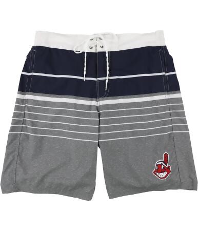 G-III Sports Mens MLB Indians Lace-Up Swim Bottom Trunks, Style # LA7-005-1 alternate image