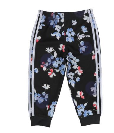 Adidas Girls Floral Athletic Track Pants, Style # AG4364-B alternate image