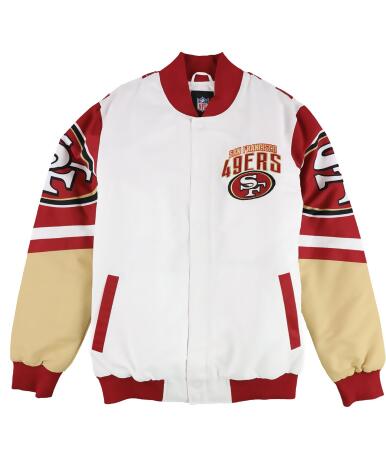 G-III Sports Mens San Francisco 49ERS Varsity Jacket, Style # LA90Z038 alternate image