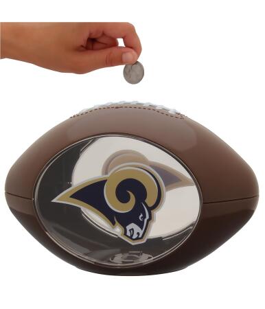 Forever Collectibles Unisex LA Rams Piggy Bank Souvenir, Style # XMN0217 alternate image