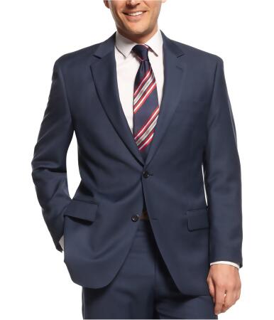 Michael Kors Mens Blue Two Button Blazer Jacket, Style # KRAL1KKW0001 alternate image