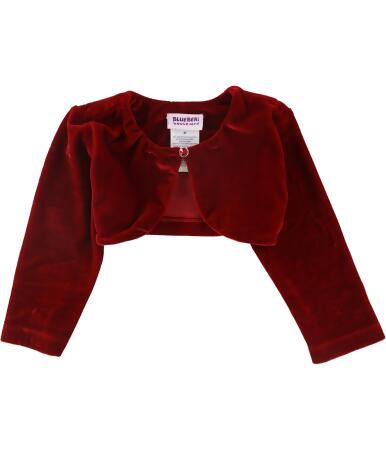 Blueberi Boulevard Girls Festive Layer Shrug Jacket, Style # MAB24966-2 alternate image