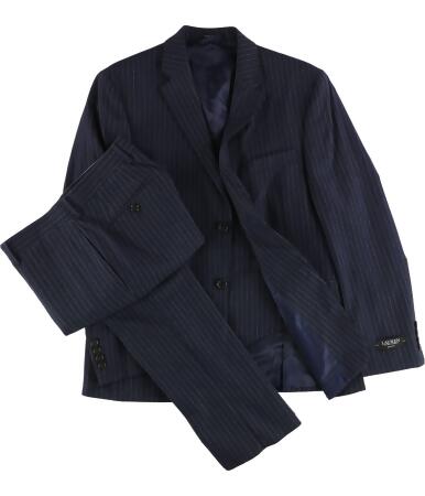 Ralph Lauren Mens Pinstripe Formal Tuxedo, Style # LUBB31SX0228 alternate image