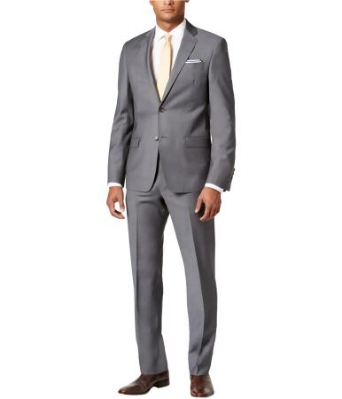 DKNY Mens Mini Grid 2-Piece Formal Tuxedo, Style # DEKA212Y1113 alternate image