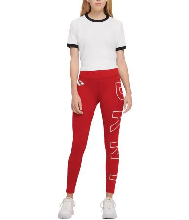 DKNY Womens Kansas City Chiefs Compression Athletic Pants, Style # DS00Z120 alternate image