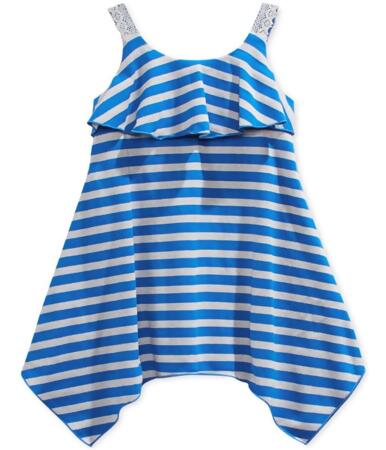 Sweet Heart Rose Girls Stripe Knit Tank Dress, Style # 2162261S alternate image