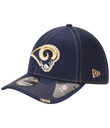 New Era Mens LA Rams Flex Baseball Cap, Style # 10872445 alternate image