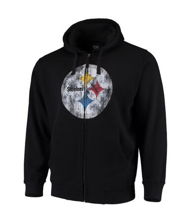 STARTER Mens Pittsburgh Steelers Hoodie Sweatshirt, Style # 6P0KOBCF alternate image