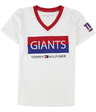 Tommy Hilfiger Womens New York Giants Embellished T-Shirt, Style # 6U00Z024 alternate image