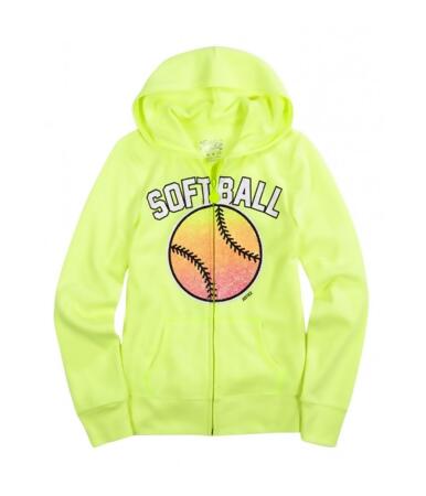 Justice Girls Glitter Sport Hoodie Sweatshirt, Style # 1126 alternate image