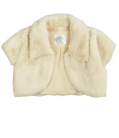 Justice Girls Faux Fur Bolero Jacket, Style # 6200 alternate image
