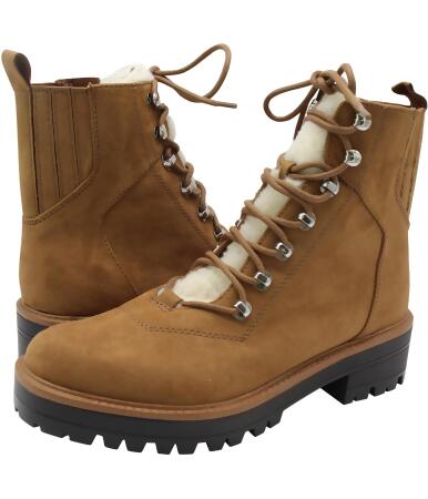 American Eagle Womens Side Zipper Combat Boots, Style # 041-1414-46497 alternate image