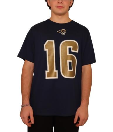 Majestic Mens #16 Goff Graphic T-Shirt, Style # 2952X-4 alternate image