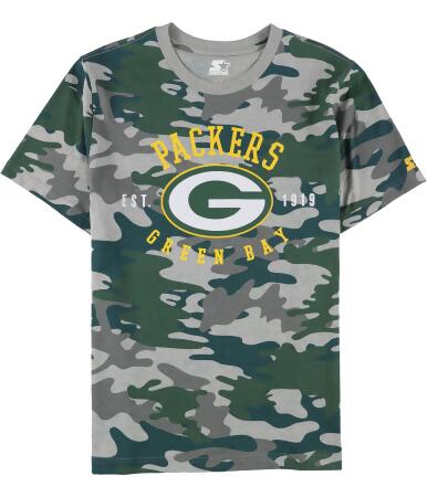 STARTER Mens Green Bay Packers Graphic T-Shirt, Style # 6S10Z995 alternate image