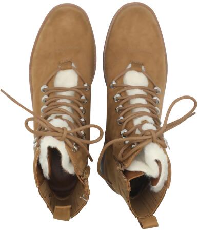 American Eagle Womens Side Zipper Combat Boots, Style # 041-1414-46497 alternate image